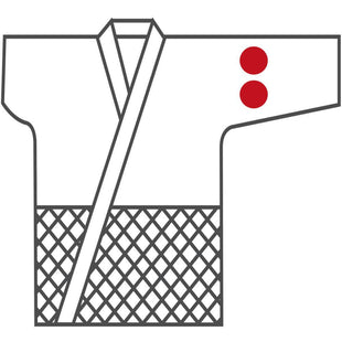 「上衣刺繍」左袖