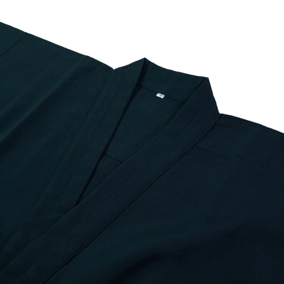 「薄型 普及木綿居合道衣 - 白・黒」 KuSakura Single Layer Iaidogi