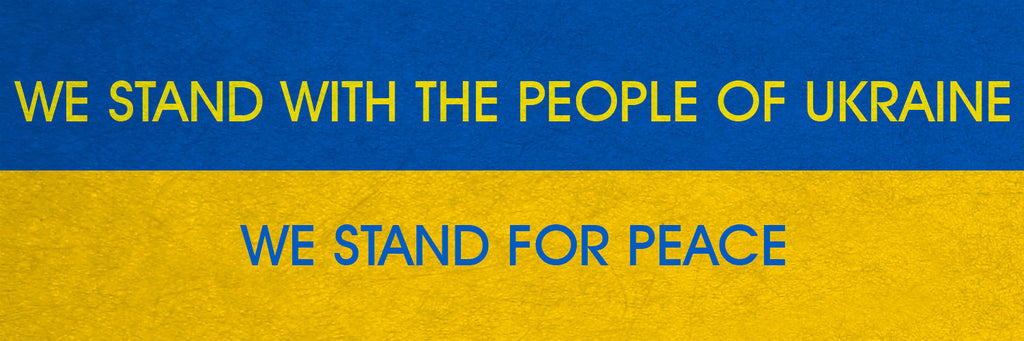 ウクライナとともに　～世界平和のために立ち上がります～