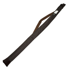 茶帆布製 木刀／杖 武器袋 (1本用)