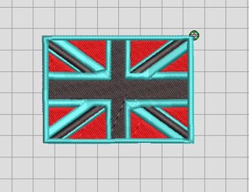 [Custom Logo] GB Flag - Left Chest - EMBROIDERY FEES