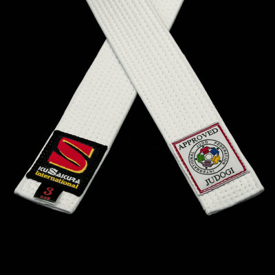 IJF Approved White Belt - Japan Made