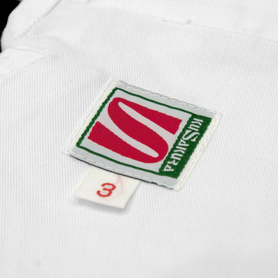 Green KuSakura Logo on Teens Judo Pants - Shipped from Japan