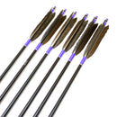Turkey feathers made arrows